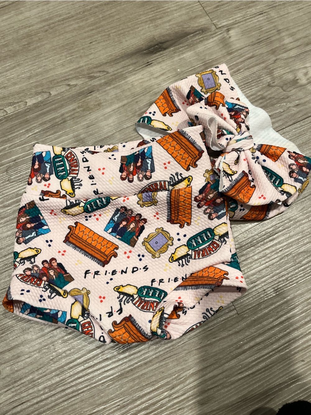 LuLaRoe Friends TV Show Bloomers & Headband Set